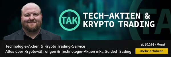 Technologie-Aktien & Krypto Trading-Service